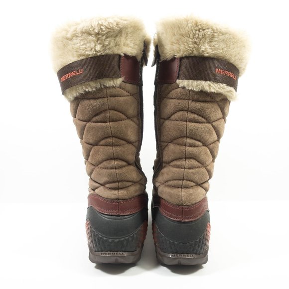 Merrell Winterbelle Peak Waterproof Insulated  Winter Boots - Women's Size 8 - Picture 6 of 8